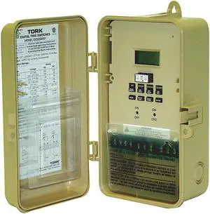 TORK DZM200BP Electronic Timer,Astro 365 Days,SPDT