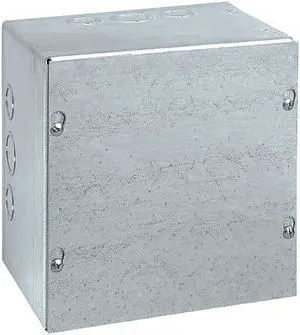 WIEGMANN SC121504GNK Captive Screws Electrical Enclosures, 15 in H, 4 in D, 12