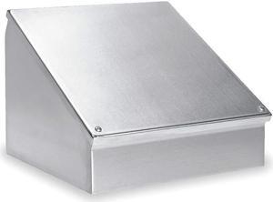 WIEGMANN WC20C20 Captive Screws Electrical Enclosures, 20 in H, 13 in D, 20 in