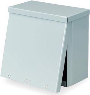 WIEGMANN RSC181808 Padlockable Hasp Electrical Enclosures, 18 in H, 8 in D, 18