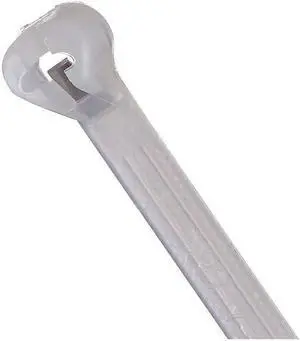 TY-RAP TY26M Cable Tie, 11-1/2 in L, 3 in Max Bundle Dia., Natural, Nylon 6/6,