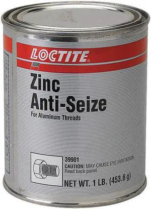 LOCTITE 233507 Anti Seize,Zinc,16 oz,Can,Grey,Paste LB 8044(TM)