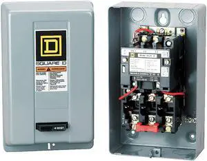 SQUARE D 8536SBG1V03 Nonreversing Magnetic Motor Starter, 1 NEMA Rating, 240V