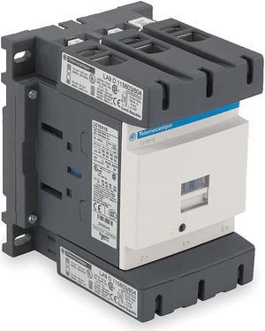 SQUARE D LC1D115G7 IEC Magnetic Contactor, 3 Poles, 120 V AC, 115 A, Reversing: