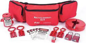 ZING 2725 Lockout/Tagout Kit,Filled,Electrical