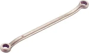 AMPCO SAFETY TOOLS W-3180 Nonsparking Box Wrench,3/4x7/8in,12-1/4L