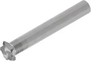 MICRO 100 MBC-375 Back Chamfer Milling Cutter, 2 1/2 in L, Solid Carbide