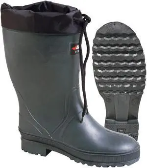 BAFFIN 8604-0000-482 Women's Storm (PLN) Rubber Boot, Plain Toe, 13" Height,