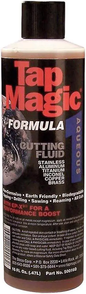 TAP MAGIC 50016Q Cutting Oil,16 oz,Squeeze Bottle