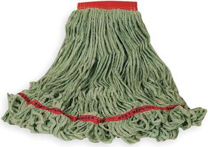 RUBBERMAID FGC15306GR00 Swinger Loop(R) 4-Ply Cotton/Synthetic Blend Yarn Wet