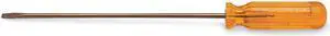 AMPCO SAFETY TOOLS S-55 Non-Sparking Slotted Screwdriver 3/16 in Round