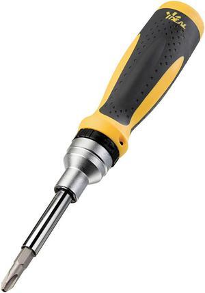 IDEAL 35-688 Phillips, Star, Slotted, Hex, Square Bit 9-1/2 in, Drive Size: 1/4
