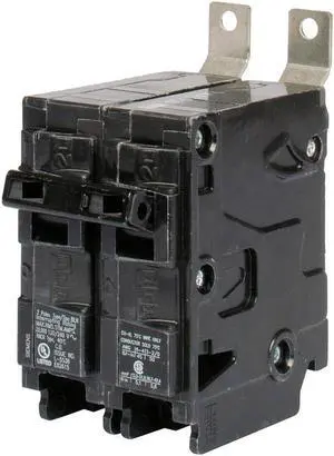 SIEMENS B225 Miniature Circuit Breaker, BL Series, 25A, 2 Pole, 120/240V AC,