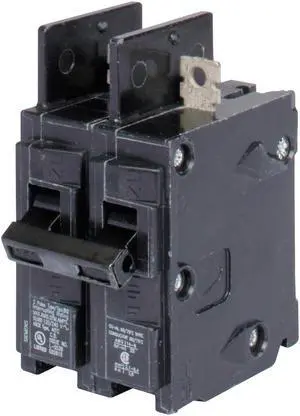SIEMENS BQ2B035 Miniature Circuit Breaker, BQ Series, 35A, 2 Pole, 120/240V AC,