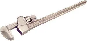 AMPCO SAFETY TOOLS W-211 10 in L 2 1/2 in Cap. Aluminum Bronze Straight Pipe