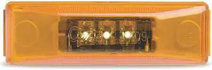 Marker Lamp,LED,3 Diode,Yellow GROTE G1903