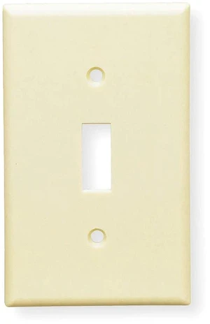 LEVITON Toggle Switch Wall Plate 80501-I LEVITON Toggle Switch Wall Plate 80501-I