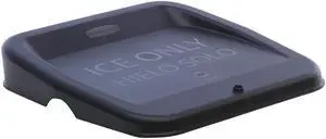 RUBBERMAID FG9F7300BLA Ice Tote Lid,For Use With 4PRR4, 4PRR5