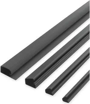 Locking Channel, Wall/Desk, 5/8Hx48L In