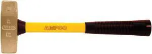 AMPCO SAFETY TOOLS H-17FG Dbl Face Engineers Hammer,Non-Spark,3 lb