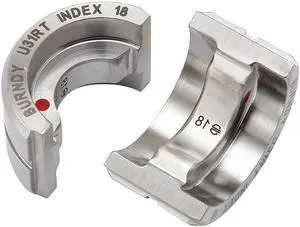 BURNDY U31RT Type U Crimping Die,Red