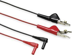 FLUKE Fluke-TL26A Test Leads,60 In. L,Black/Red,30VAC,PR