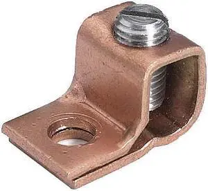 Ground Terminal connector, 10AWG, 1In, PK5