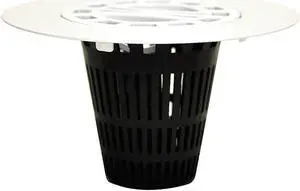 DANCO 9D00010533 Shower Drain,Hair Catcher,White