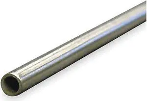 ZORO SELECT 9629 3/4" OD x 3 ft. Welded 304 Stainless Steel Tubing