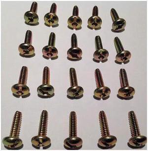 GE THDWRKIT Screw Hardware Kit,Flush