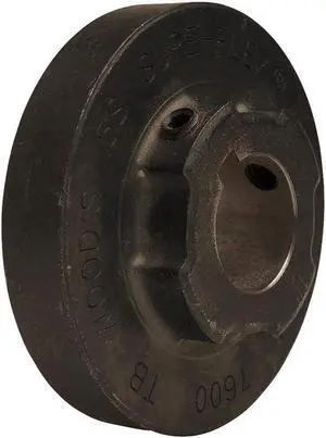 TB WOOD'S 6J58 Sure-Flex Sleeve Coupling Flange, 6J, Bore 5/8"