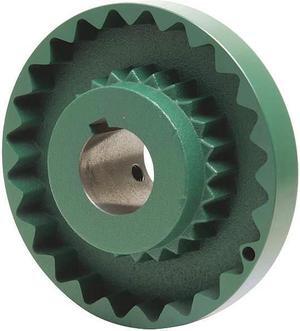 TB WOODS 9S218 Sure-Flex Sleeve Coupling Flange, 9S, Bore 2 1/8 in