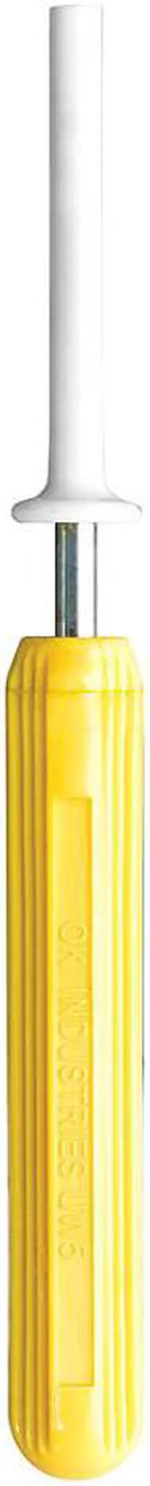 OK INDUSTRIES UW5 Wire Unwrap Tool,LH/RH,20-26 AWG,Yellow