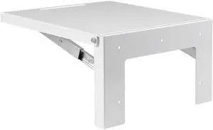 HOFFMAN AASHLF1218 Folding Shelf,Large,White,12in.Hx18in.L
