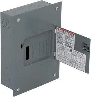 SQUARE D QO816L100DF 100A 1-Phase Main Lug Load Center 8 Circuit