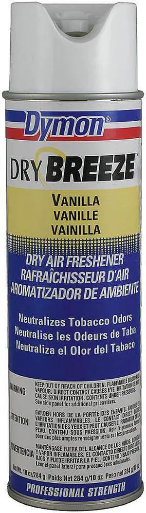 ITW DYMON 70720 Air Freshener,Vanilla,10 oz.,PK12