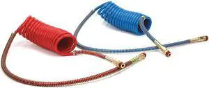 VELVAC 022001 Air Brake Hose,15 ft.,Brass Ends
