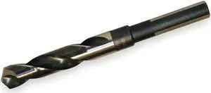 CLE-LINE C17055 Silver/Deming Drill,57/64,HSS,118 Deg