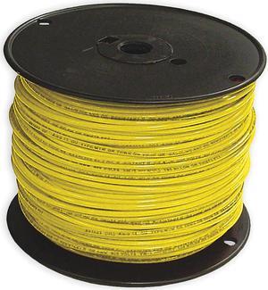 SOUTHWIRE 22960901 THHN Building Wire, Copper, 14 AWG, 1C, Yellow, Stranded,