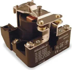 SCHNEIDER ELECTRIC 8501CO6V04 Open Power Relay,4 Pin,277VAC,SPST-NO