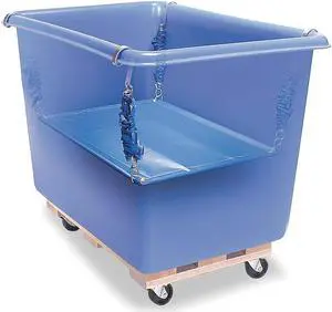 ZORO SELECT G06-BBX-PSN Poly Spring Lift Kit,6 Bu,Blue
