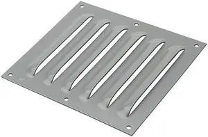NVENT HOFFMAN AVK33 Louver Plate Kit,3.88 in. Hx4.5 in. W