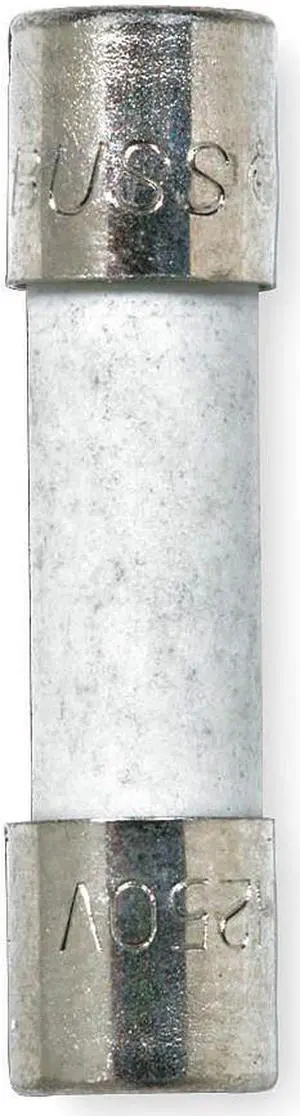 EATON BUSSMANN S501-250-R Ceramic Fuse, Fast-Acting, 250mA, 250V AC, 1.5kA at