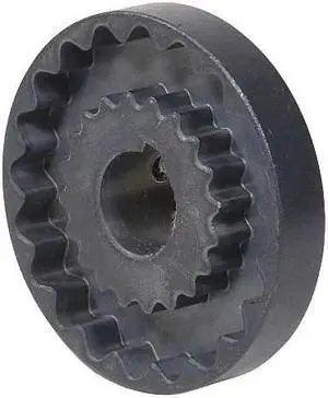 TB WOOD'S 3J12 Sure-Flex Sleeve Coupling Flange, 3J, Bore 1/2"