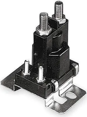 White Rodgers  120-105711 Solenoid, SPNO, 12 VDC Isolated Coil, 16 Ohms Coil Resistance, Continuous Duty, Normally Open Continuous Contact Rating 100 Amps, Inrush 400 Amps