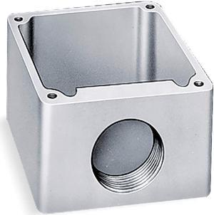 HUBBELL WIRING DEVICE-KELLEMS HBL26401 Electrical Box, Receptacle Box Type,
