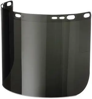 Faceshield Visor, Polycarb, 5IR, 8x15-1/2in