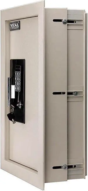 MESA SAFE CO MAWS2113E 0.3 - 0.7 cu ft Adjustable Wall Safe W/ Electronic Lock,