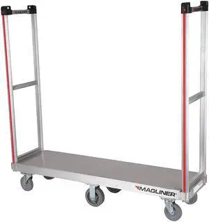 MAGLINER BDLK112 Twin Handle Platform Truck,1200 lb,60 In