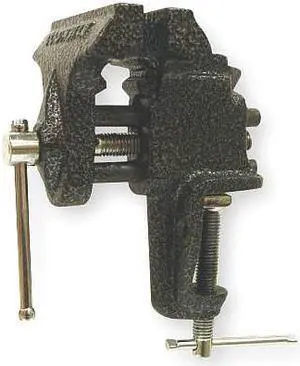 Vise, Bench, 3 In Jaw W
